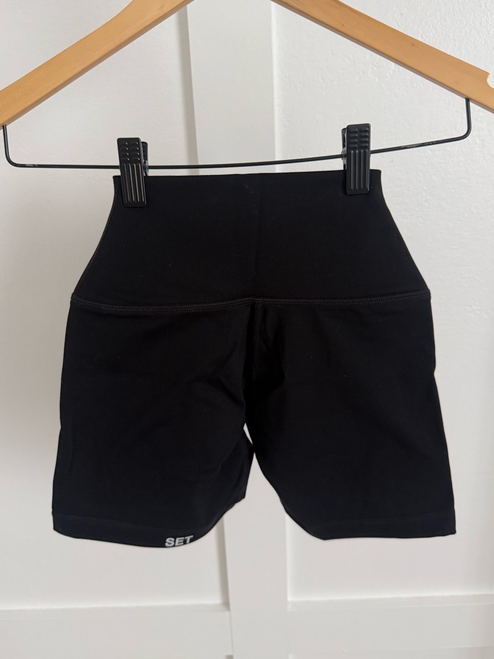 Set Active Sportbody Black Biker Shorts